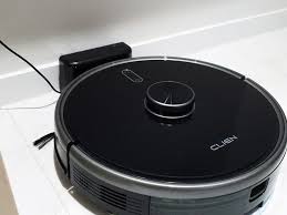 CLIEN Intelligent Robotic Vacuum Cleaner — Sleek Round Design with Touch Controls