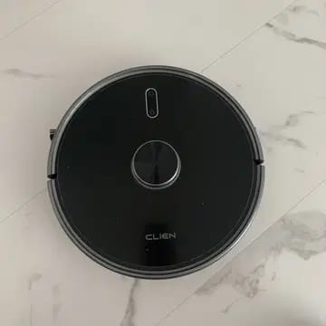 CLIEN Intelligent Robotic Vacuum Cleaner — Sleek Round Design with Touch Controls